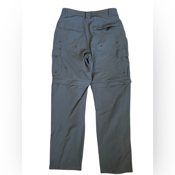 World Wide Sportsman Men's Gray Convertible Cargo Pants 33x30 - Picture 3 of 7
